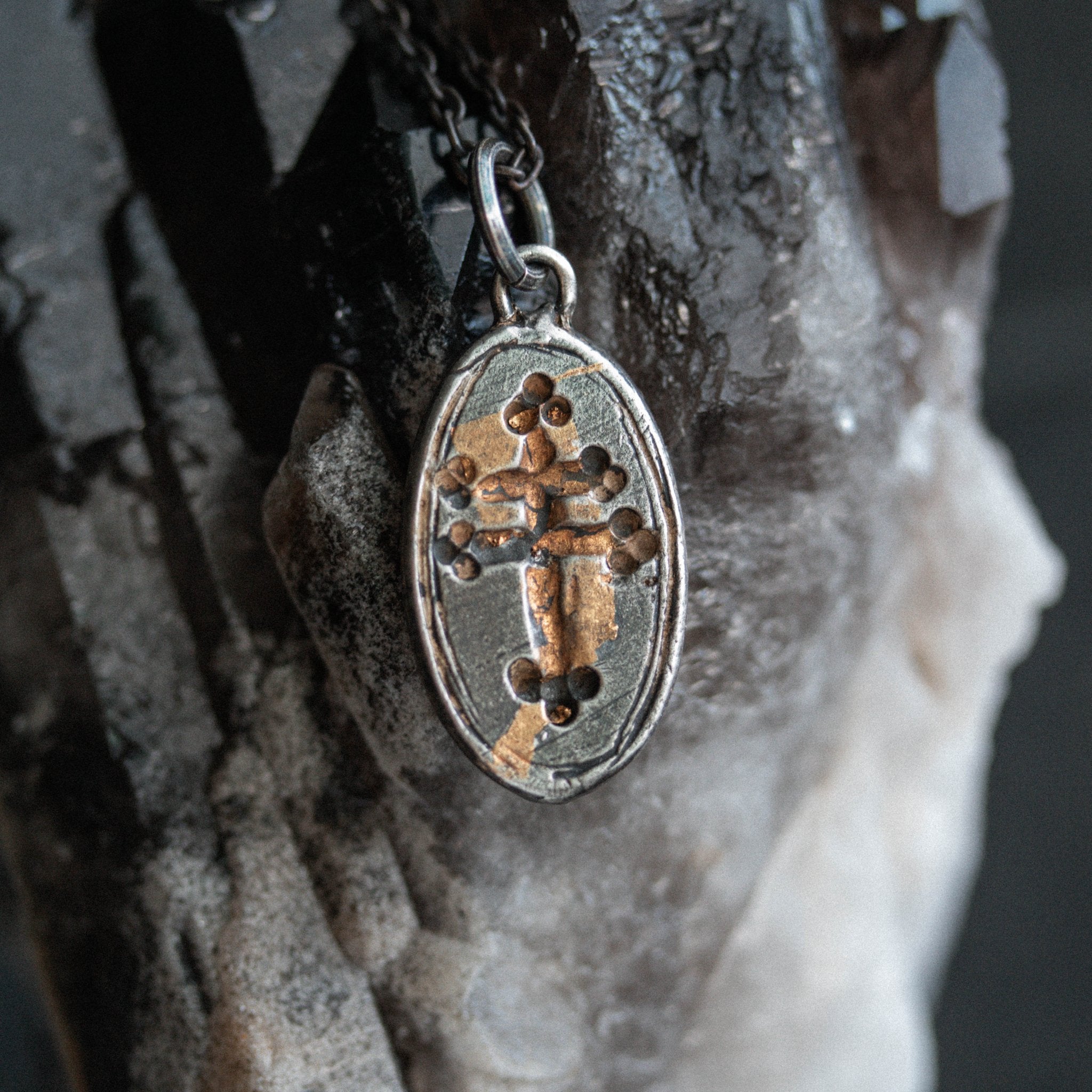 Cross of Lorraine Pendent - Machinations