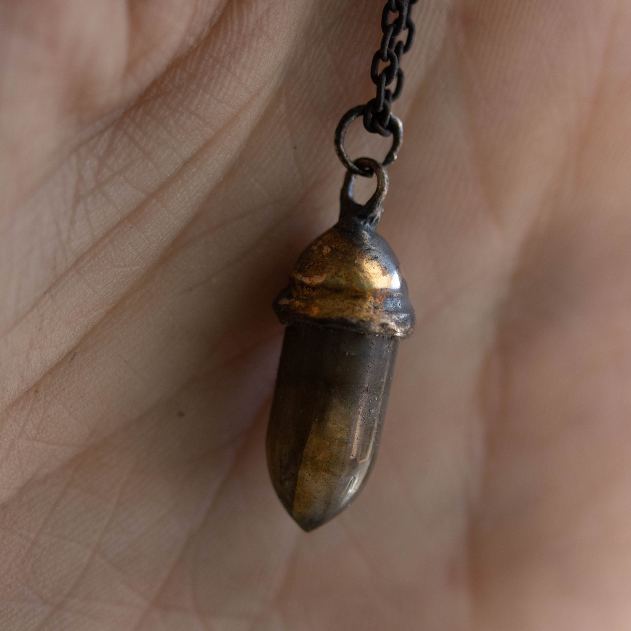Knight Amulet Labradorite Bullet - Machinations