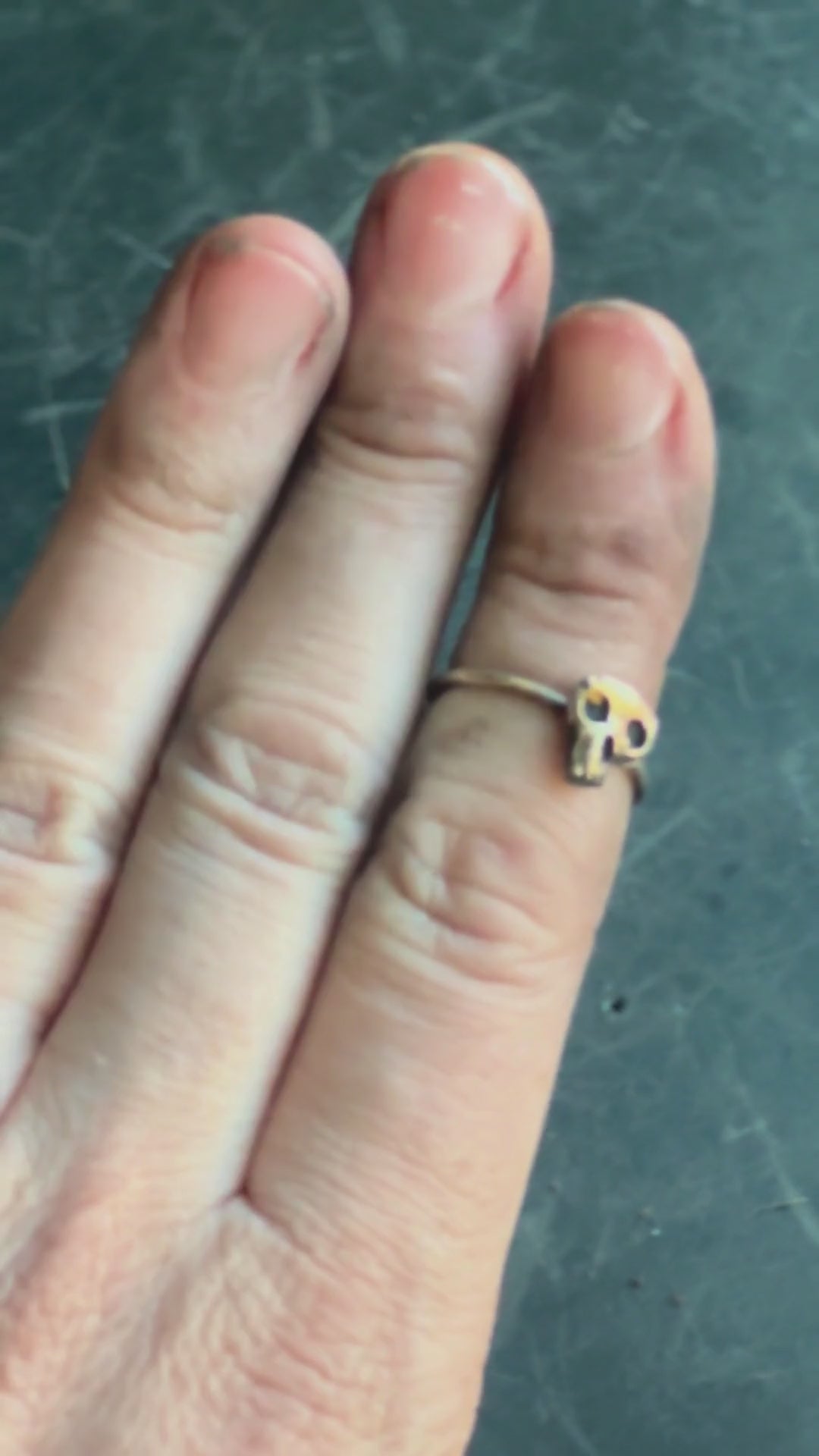 Skull Stacking Ring: A Symbol of Mortality, Strength, and Transformation