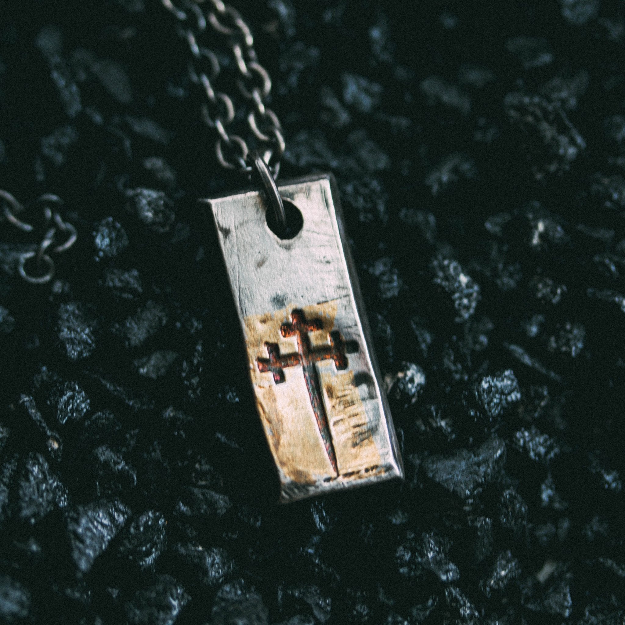 Sword of the Righteous Tag Necklace - Machinations