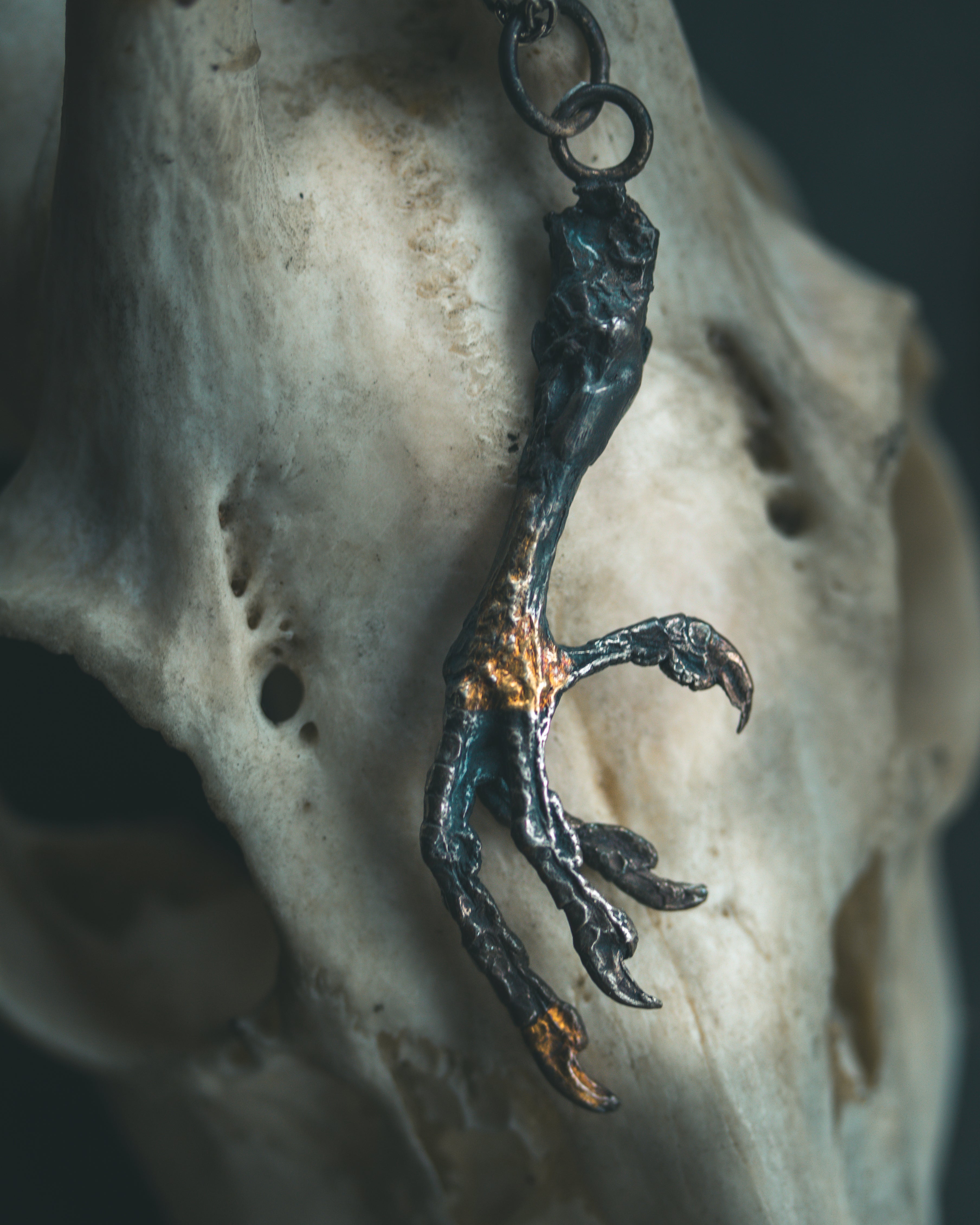 Yaga's Cabinet: Mourning Dove Divination Pendant | Sterling Silver | Ethically Found