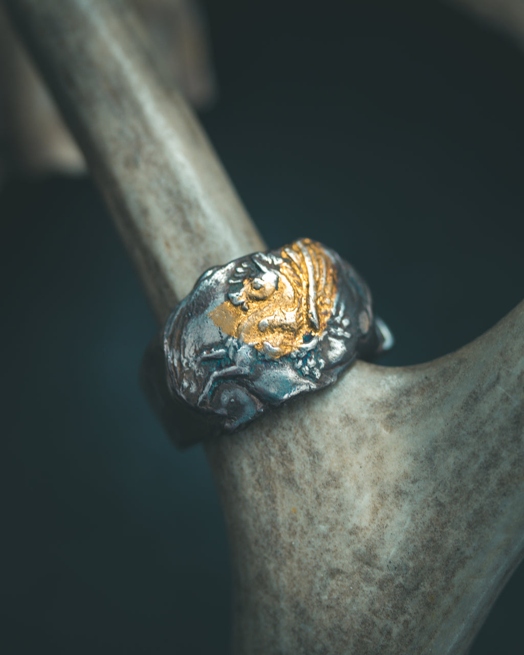 Pegasus Signet Ring | Winged Divine Steed