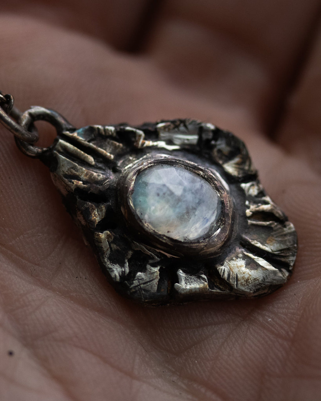 Beyond the vale Moonstone rose cut Amulets - Machinations