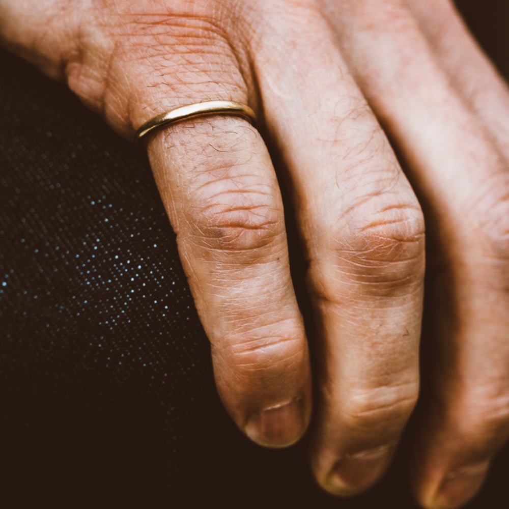 Classic Round Gold Band - Machinations