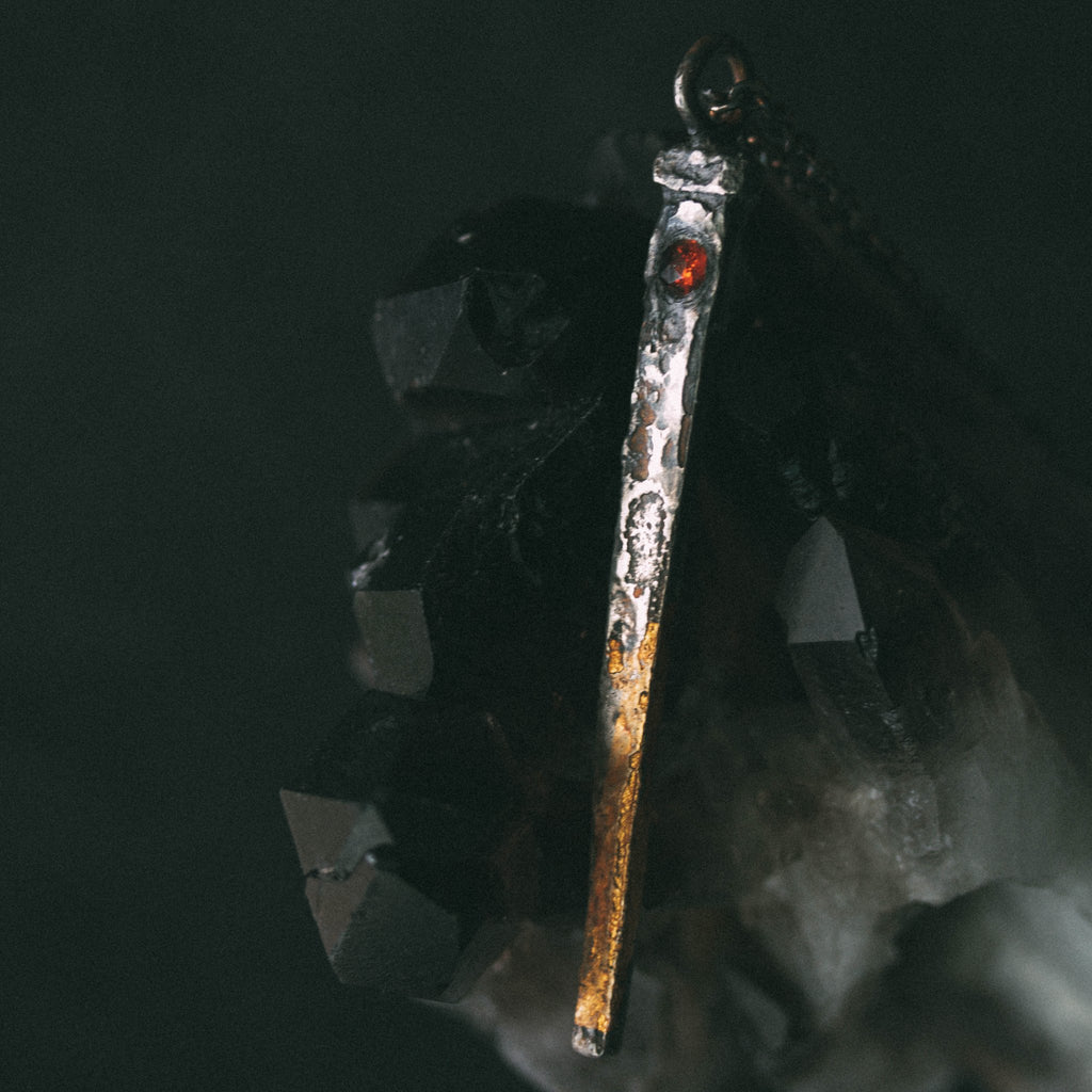 Coffin Nail Almandine Garnet - Machinations