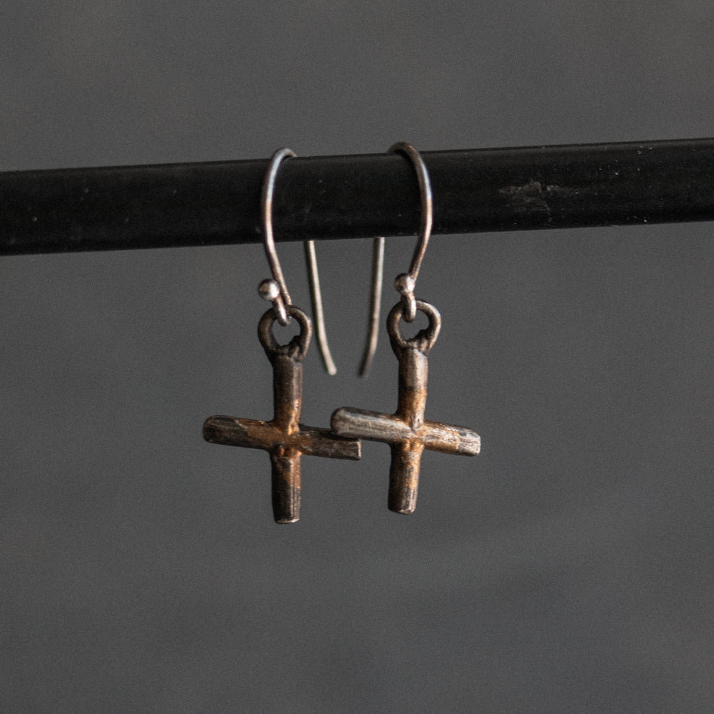 Greek cross Light Earrings - Machinations