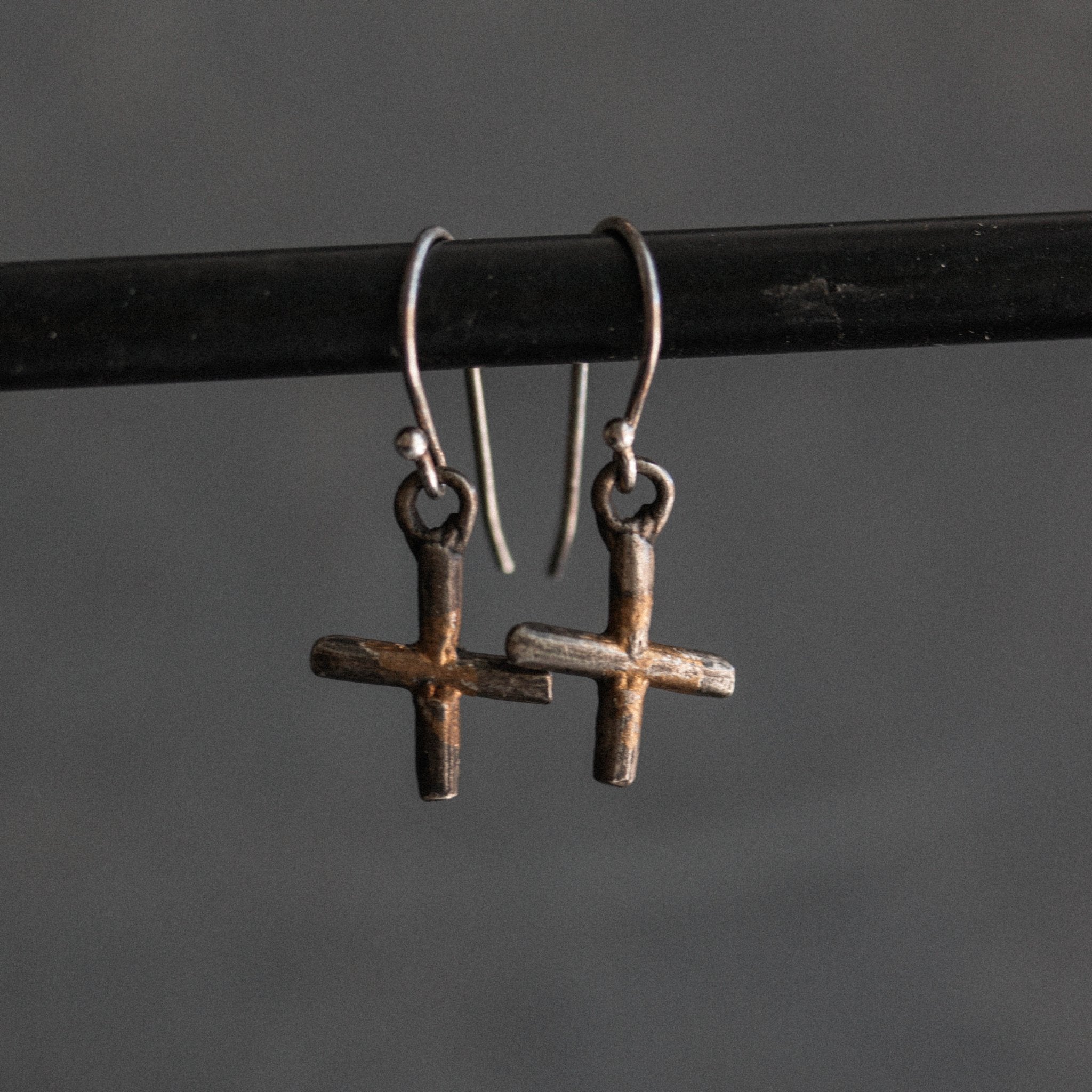 Greek cross Light Earrings - Machinations