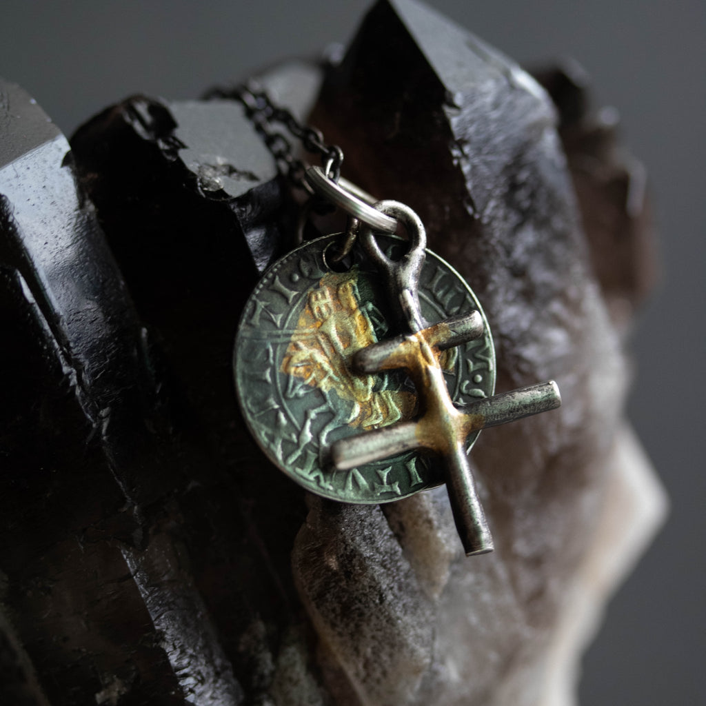 Knights Templar “Templo De Christi” 1186 Coin. Masonic Medal. - Machinations