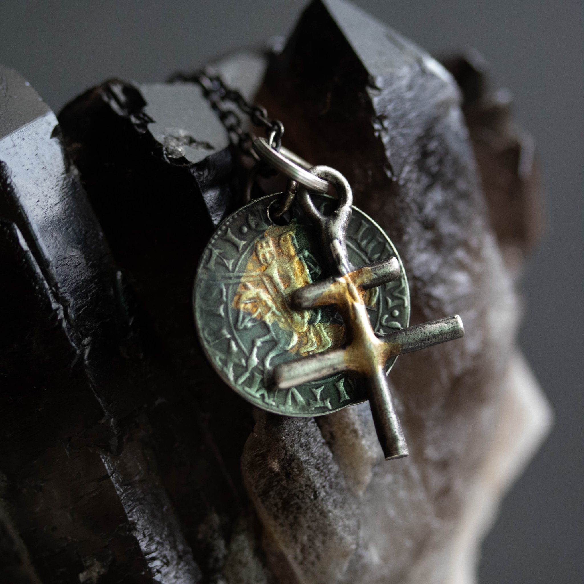 Knights Templar “Templo De Christi” 1186 Coin. Masonic Medal. - Machinations