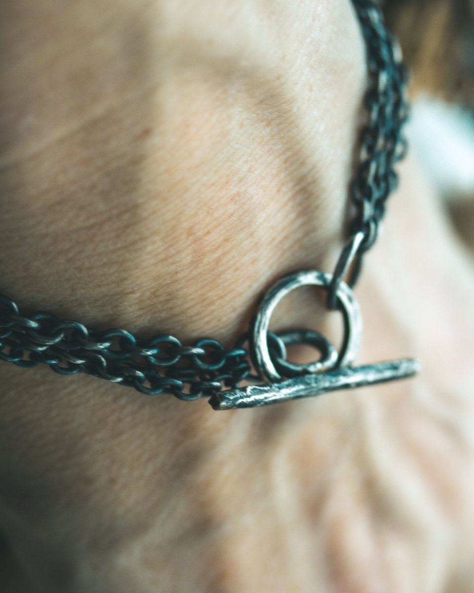 Limited Edition Hand - Forged Charm Bracelet: A Fusion of Elegance and Craftsmanship - Machinations
