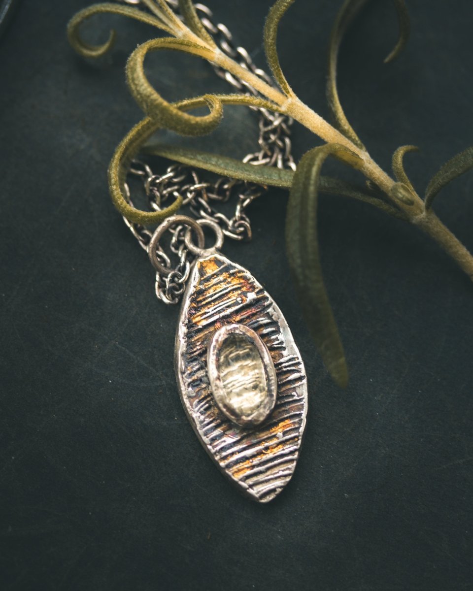 Nordic Talisman Rose - Cut Citrine Amulet: A Gateway to Ancestral Abundance and Solar Empowerment - Machinations