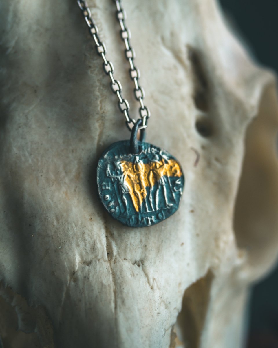 Numismatics Gladiator Valor Coin Pendant - Machinations