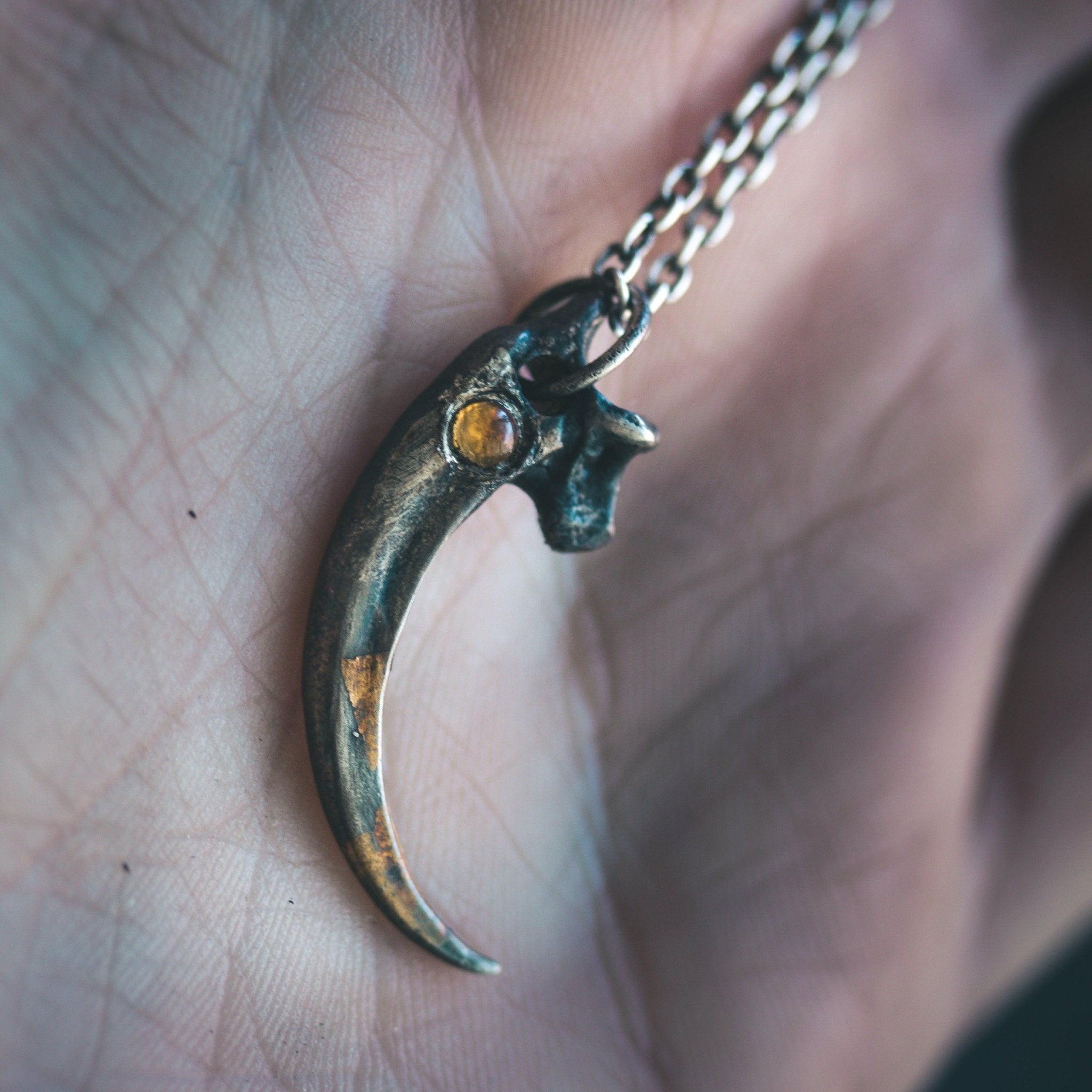 Raven Talon Cabochon Citrine - Machinations