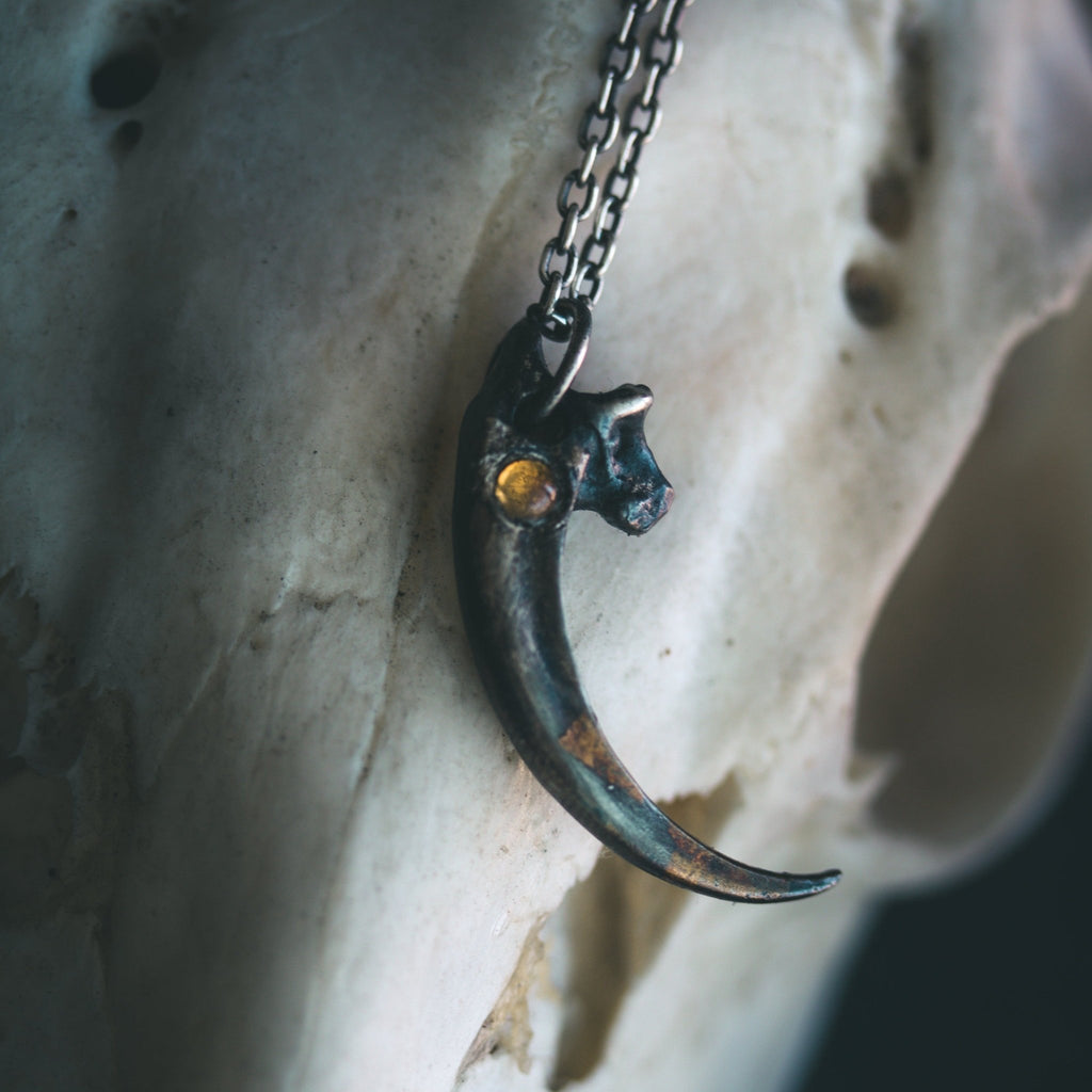 Raven Talon Cabochon Citrine - Machinations