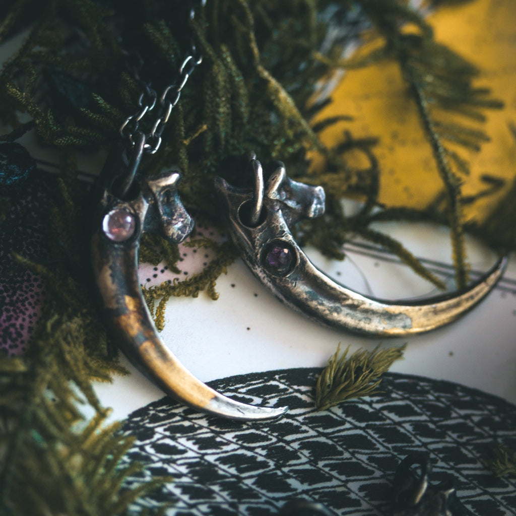 Raven Talon Rosecut Amethyst - Machinations