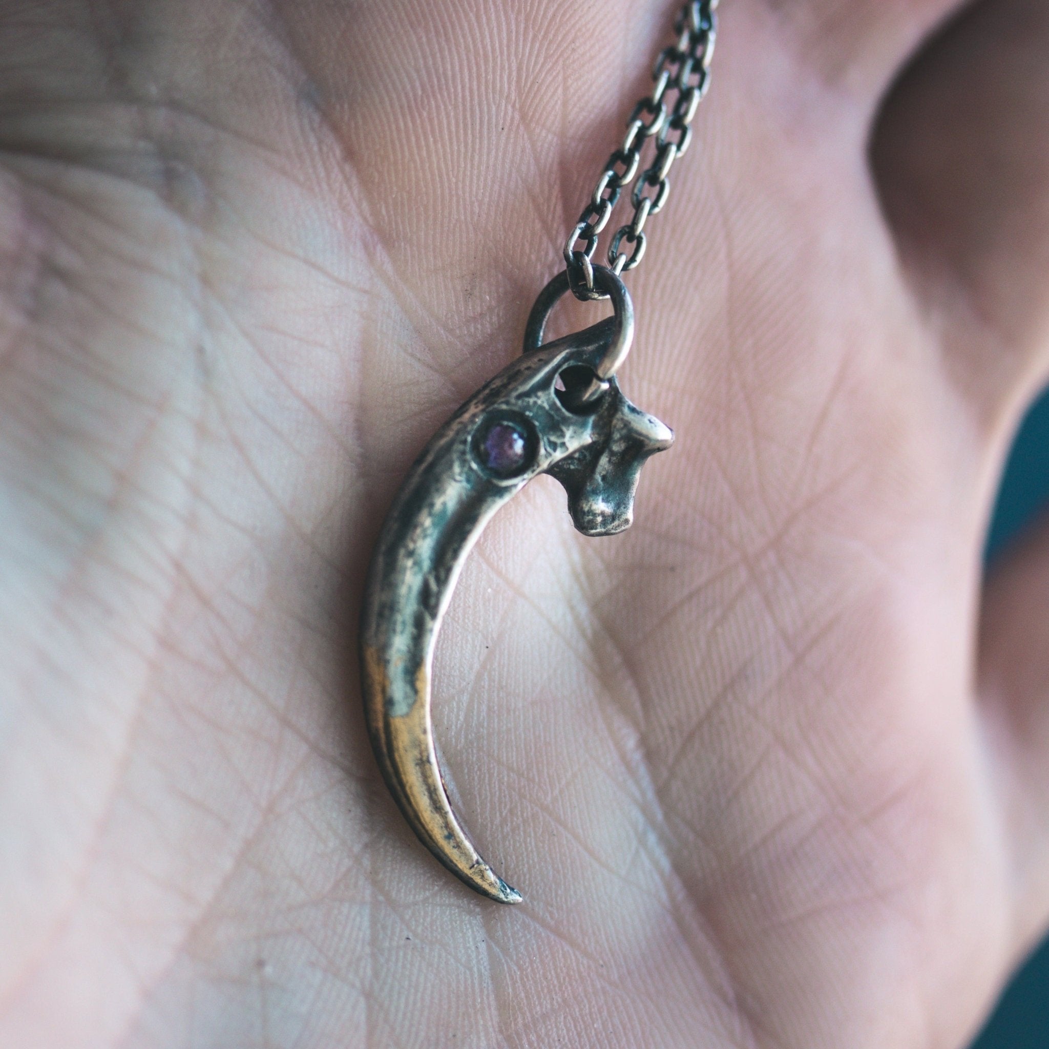 Raven Talon Rosecut Amethyst - Machinations