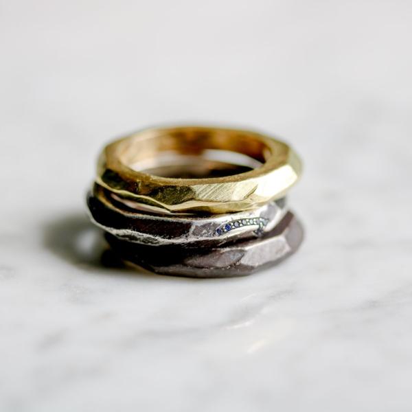 Terra Firma Air Silver Ring - Machinations