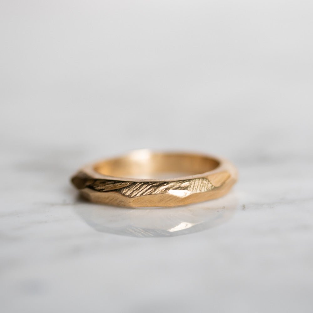 Terra Firma Earth Gold Ring - Machinations