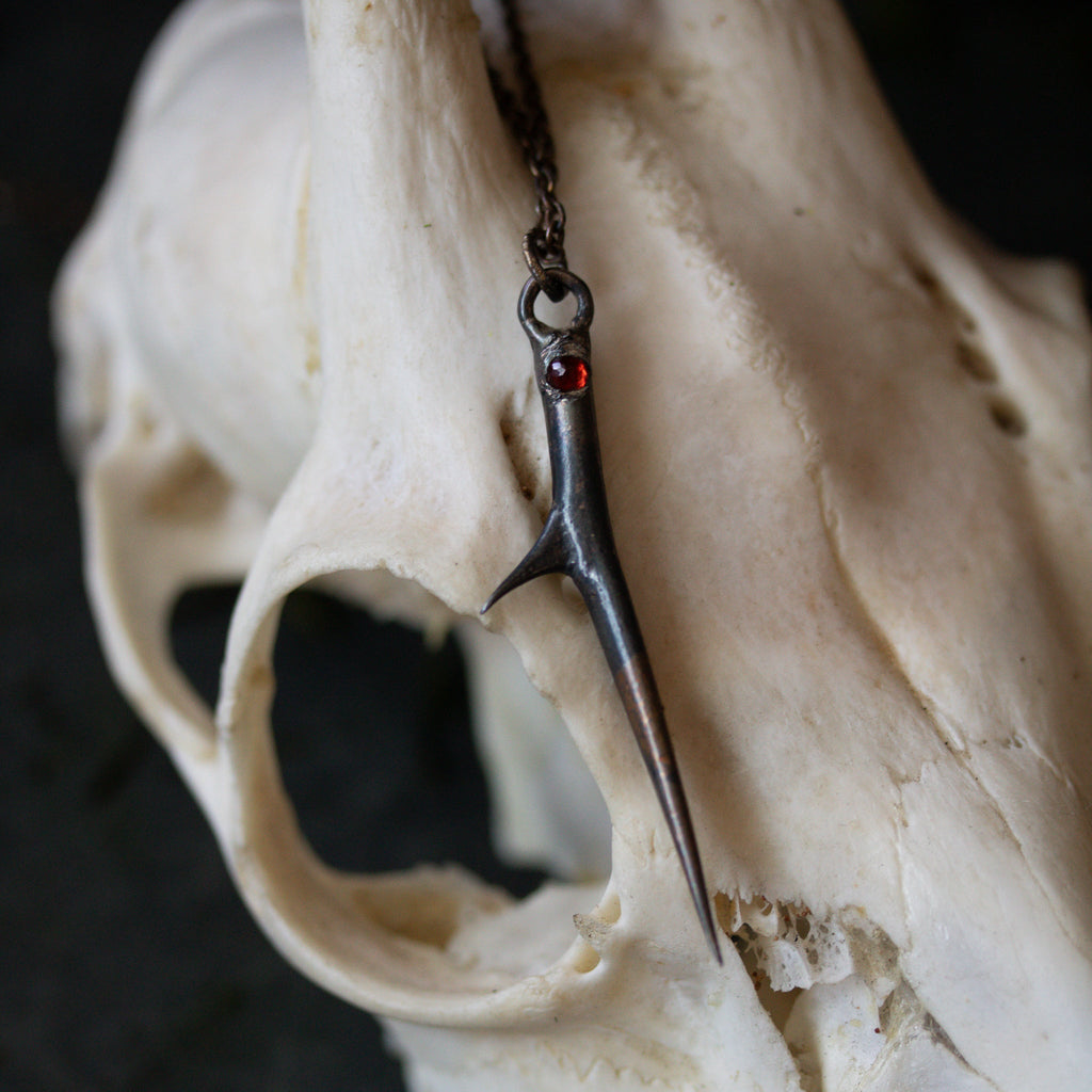 Thorn with Almandine Garnet: - Machinations