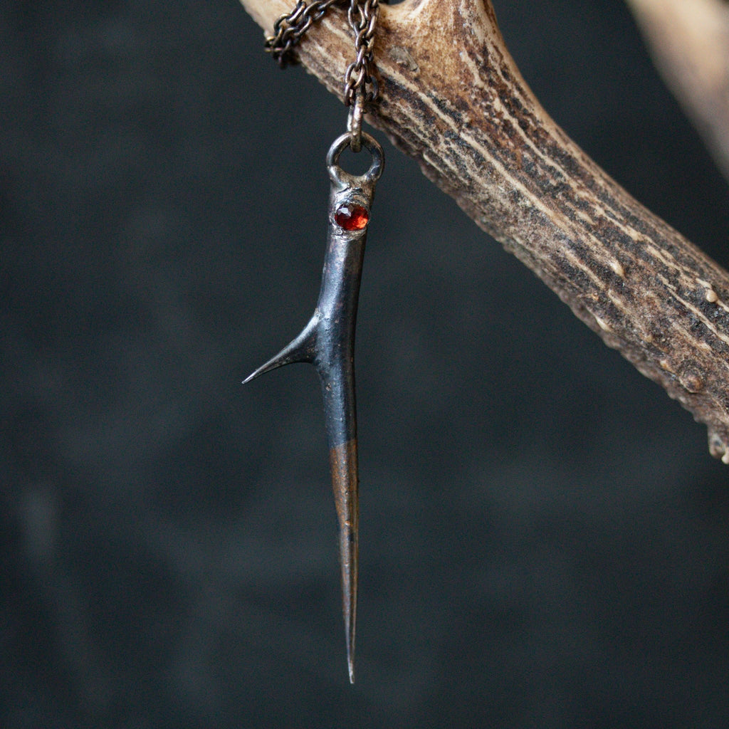 Thorn with Almandine Garnet: - Machinations