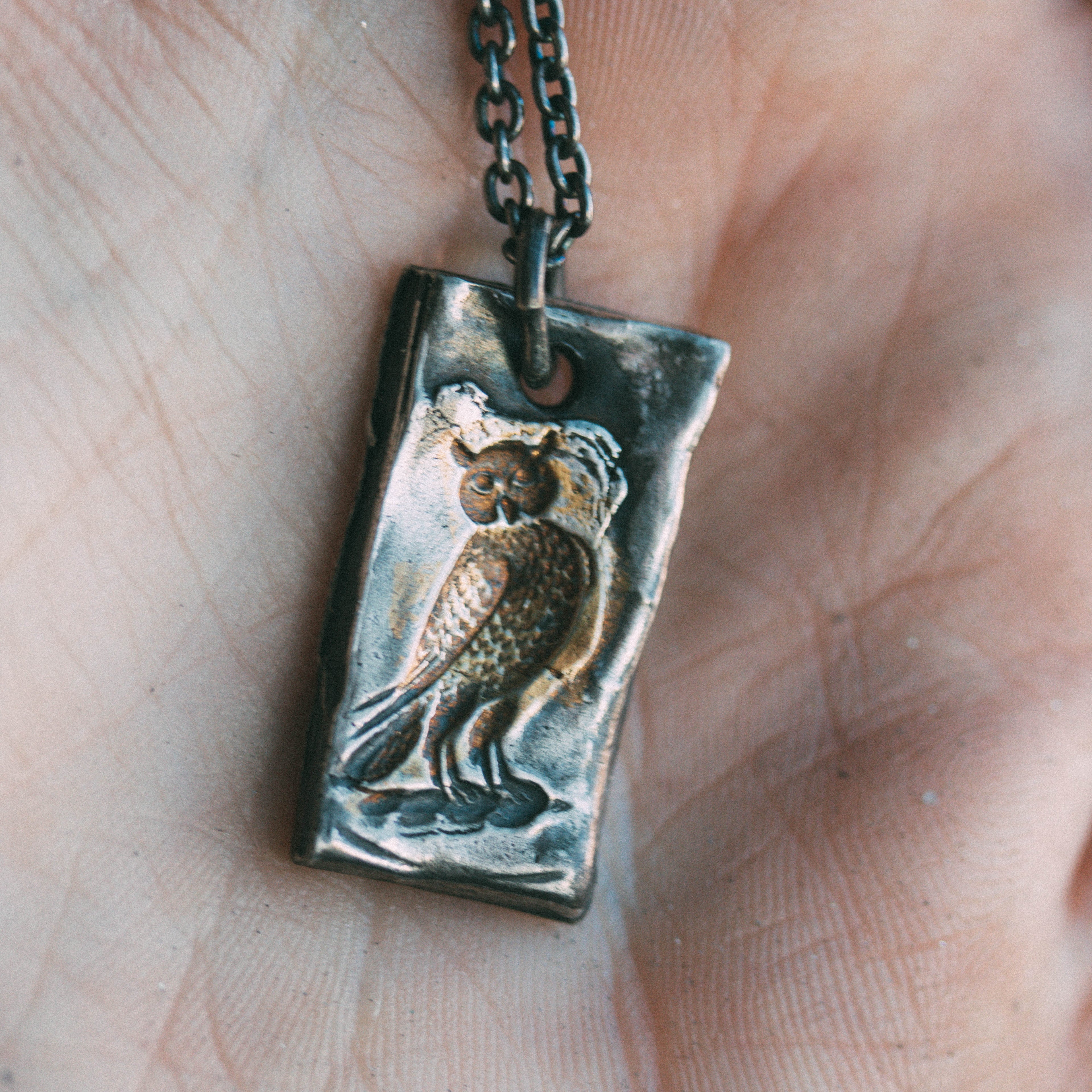 Illuminated Owl Tag